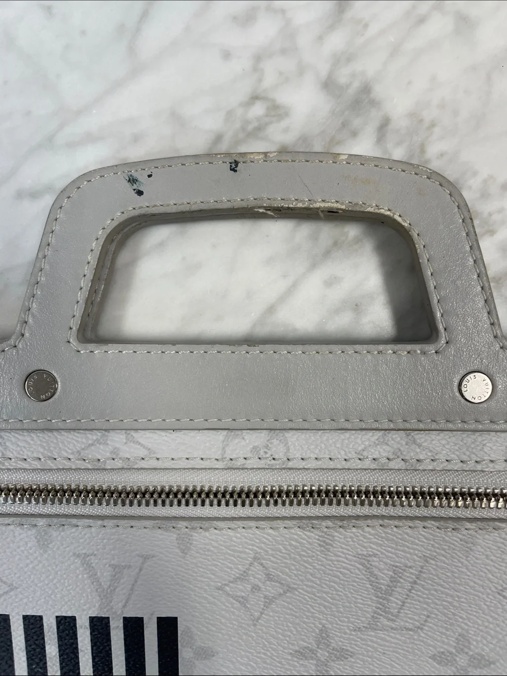 Louis Vuitton Canvas Messenger Bag